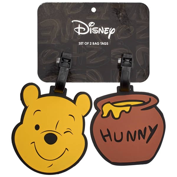 Disney 2pk. Winnie The Pooh Luggage Tags