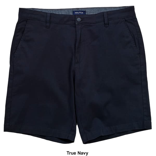 Mens Nautica Flat Front Stretch Deck Shorts - Boscov's