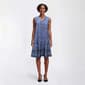 Womens Beachlunch Lounge Sleeveless Floral Drawstring Waist Dress - image 2