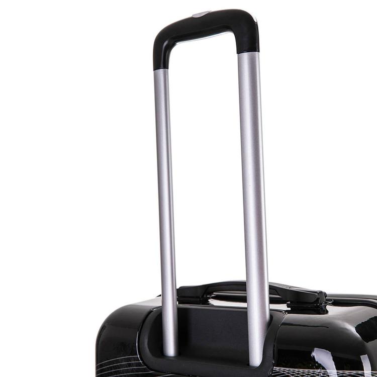InUSA Black Butterfly Lightweight Hardside 28in. Spinner