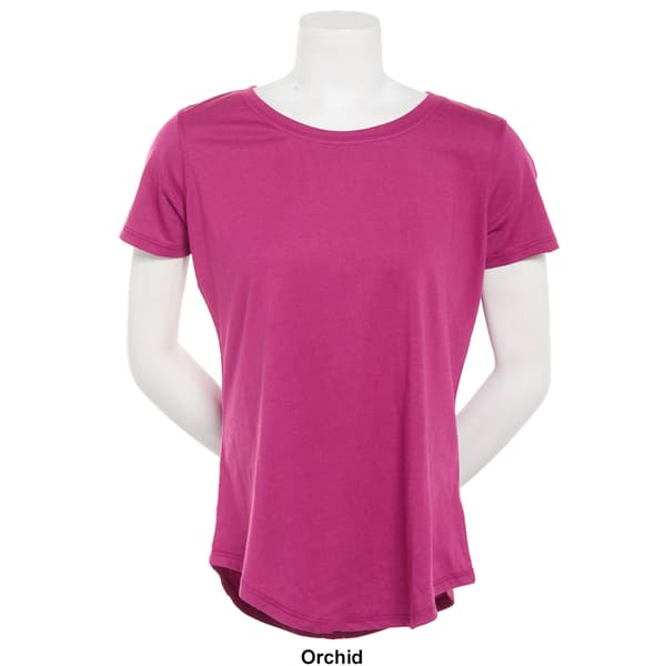 Womens Starting Point Short Sleeve Crew Neck Soft Tee