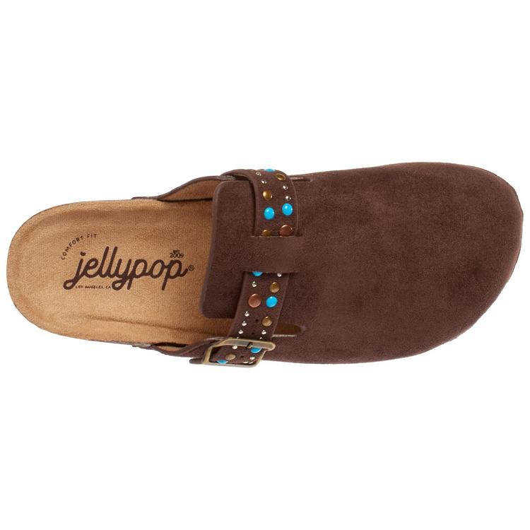 Womens Jellypop Briennea Suede Mules