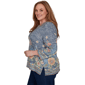 Plus Size Alfred Dunner Tuscany Square Neck Floral Sweater - image 4