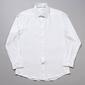 Mens Bill Blass Essentials Slim Fit Twill Dress Shirt - White - image 1
