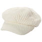 Womens Nine West Pointelle Knit Cable Newsboy Hat - image 1