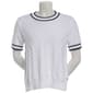 Womens Nautica Short Sleeve Traverse Cable Sweater - image 1
