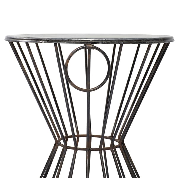9th & Pike&#174; Iron Farmhouse Stool