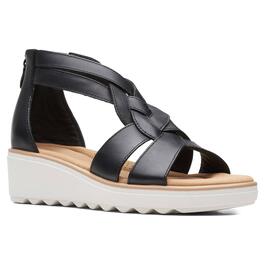 Womens Clarks(R) Collections Jillian Bright Strappy Sandals