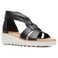 Womens Clarks(R) Collections Jillian Bright Strappy Sandals - image 1