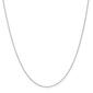 Gold Classics&#40;tm&#41; .65mm. White Gold Diamond Cut Necklace - image 1