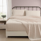 Laura Ashley® Marta Stripe Percale Sheet Set - image 7