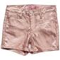 Girls &#40;7-14&#41; YMI&#40;R&#41; 5 Pocket Basic Metallic Shorts - image 1