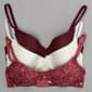Womens Lucky Brand 3pk.Brush Poly T-Shirt Bras  LVD17656F - image 1