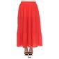 Plus Size White Mark Pleated Tiered Maxi Skirt - image 9