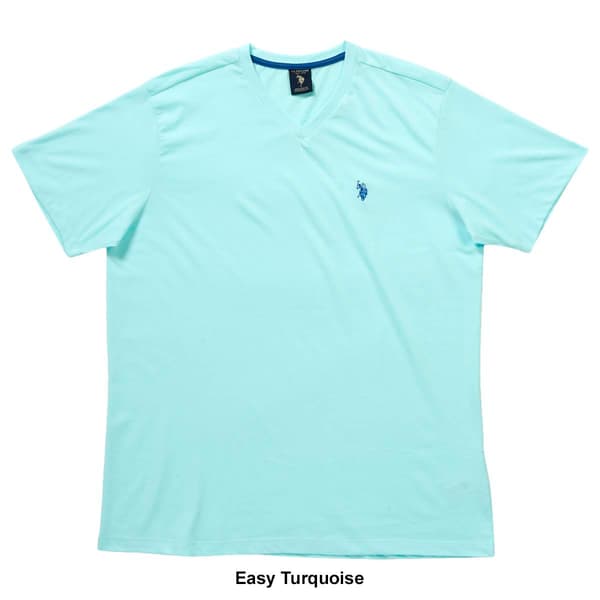 Mens U.S. Polo Assn.® V-Neck Solid Tee