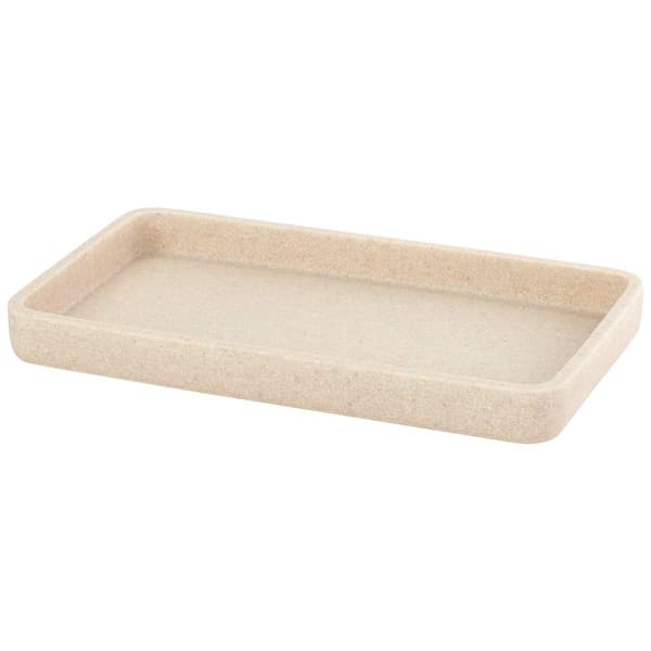 Anne Klein Sand Stone Bath Tray - image 