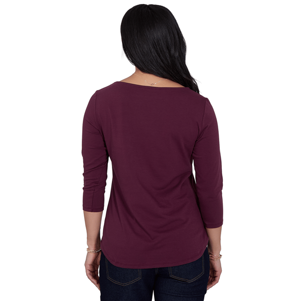 Petite Ruby Rd. Must Haves II Haute Trot Equestrian Tee