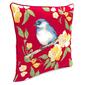 Jordan Manufacturing Bluebird Floral Outdoor Throw Pillow - image 2