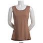 Womens Runway Ready Solid Milky Tank Top - image 3