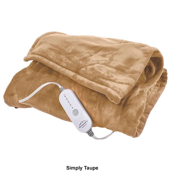 Mountain Ridge®  Heated Plush Throw