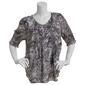 Womens Preswick & Moore&#40;R&#41; Elbow Sleeve Paisley Blouse - image 1
