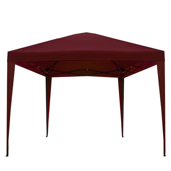 Northlight Seasonal Burgundy Pop-Up Outdoor Canopy Gazebo - Boscov's