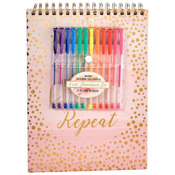 Pray Create Repeat Sketchbook Set