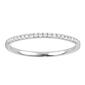 Nova Star&#174; Sterling Silver Lab Grown Diamond Bridal Ring Set - image 7