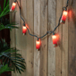 Northlight Shotgun Shells Red Patio Light Set, 10ct - image 1