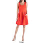 Womens 24/7 Comfort Apparel Pleated Skater Dress w/ Pockets - image 6