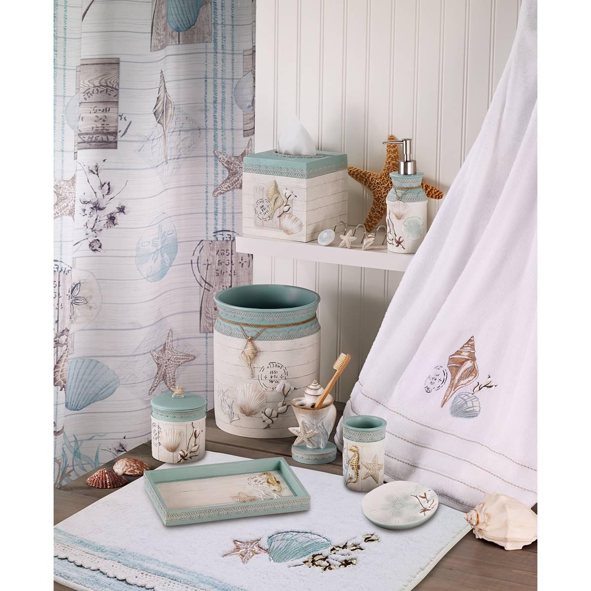 Avanti Farmhouse Shell Bath Collection