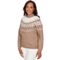 Petite Alfred Dunner Sunset Ridge Nordic Fair Isle Sweater - image 3