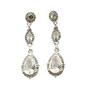 Adrienne Vittadini Silver Linear Dangle Earrings - image 1