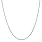 Gold Classics(tm) 10kt. White Gold 1.3mm 20in. Chain Necklace - image 1