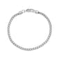 8.5in. Sterling Silver Round Box Bracelet - image 1