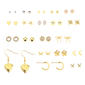 Ashley Gold-Tone & Silver-Tone Stud/Hoop/Dangle Earrings Set - image 1