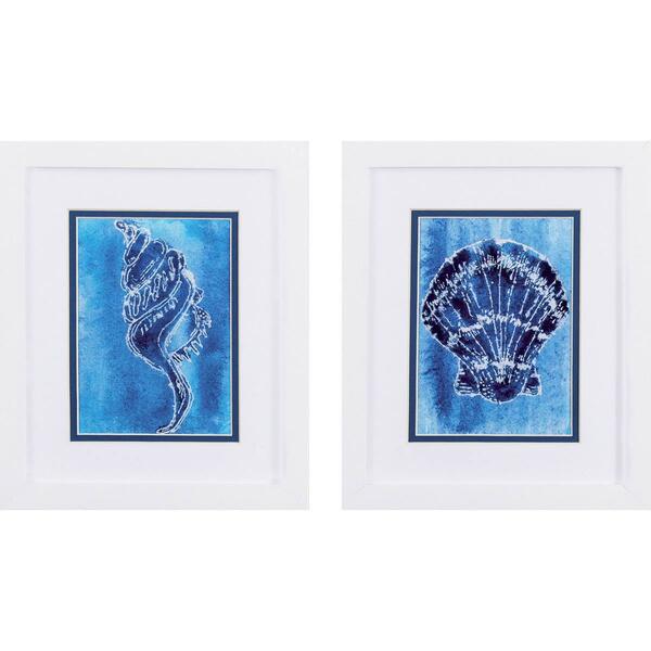 Propac Images&#40;R&#41; 2pc. Cerulean Shells II Wall Art Set - image 