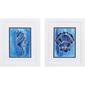 Propac Images&#40;R&#41; 2pc. Cerulean Shells II Wall Art Set - image 1