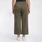 Plus Size Mountain Ridge Solid Wide Leg Crop Sweatpants - image 5