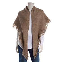 Womens Modena Solid Woven Triangle Fringe