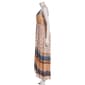 Juniors Angie Mix Print Crochet Trim Maxi Slip Dress - image 4