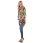 Womens White Mark Novelty Maternity Poncho - image 2