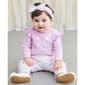 Baby Girl &#40;3-12M&#41; Little Me&#40;R&#41; Pretty Bows Bodysuit & Pants Set - image 1