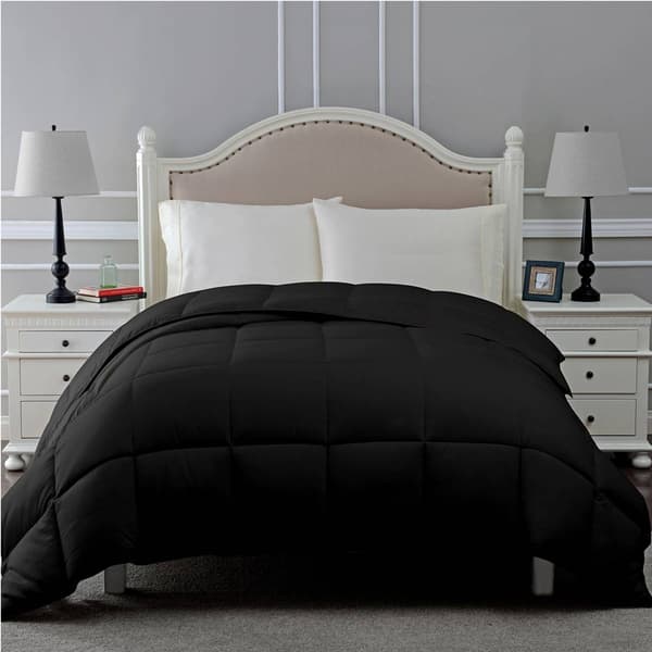 Superior Oversized Reversible All-Season Down Comforter - image 