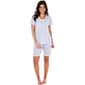 Womens Carole Hochman Short Sleeve Floral Short Pajama Set - image 1