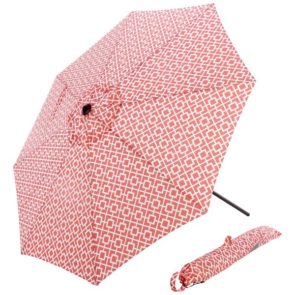 Allen + Roth 9ft. Market Umbrella - Coral - image 