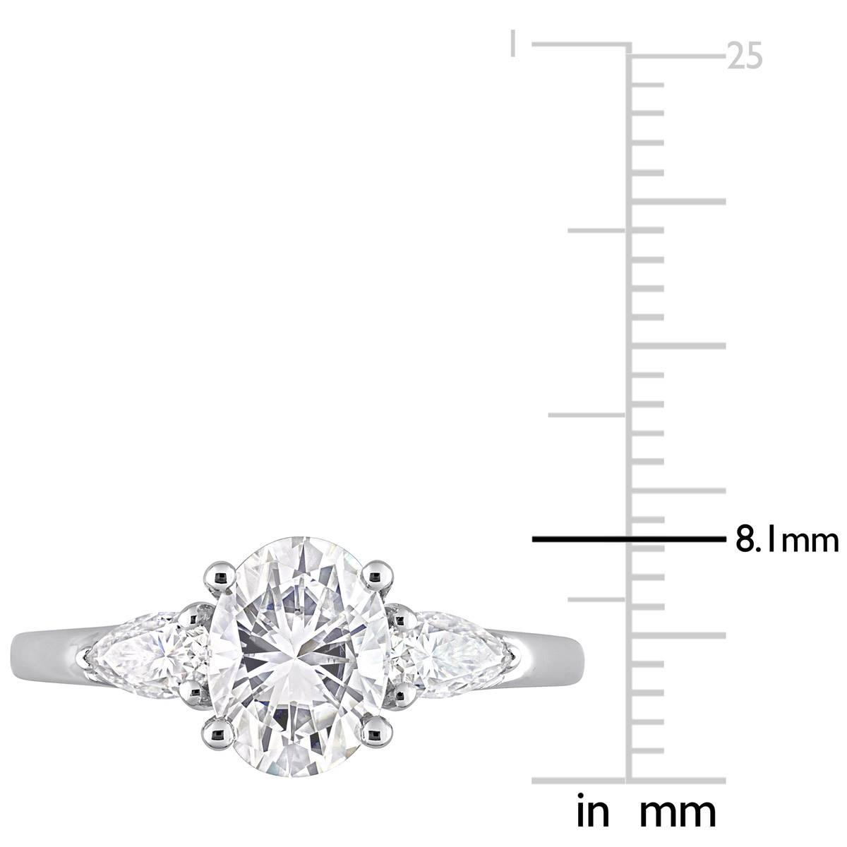 Gemstone Classics™ 1 3/4kt. Dew Moissanite Engagement Ring