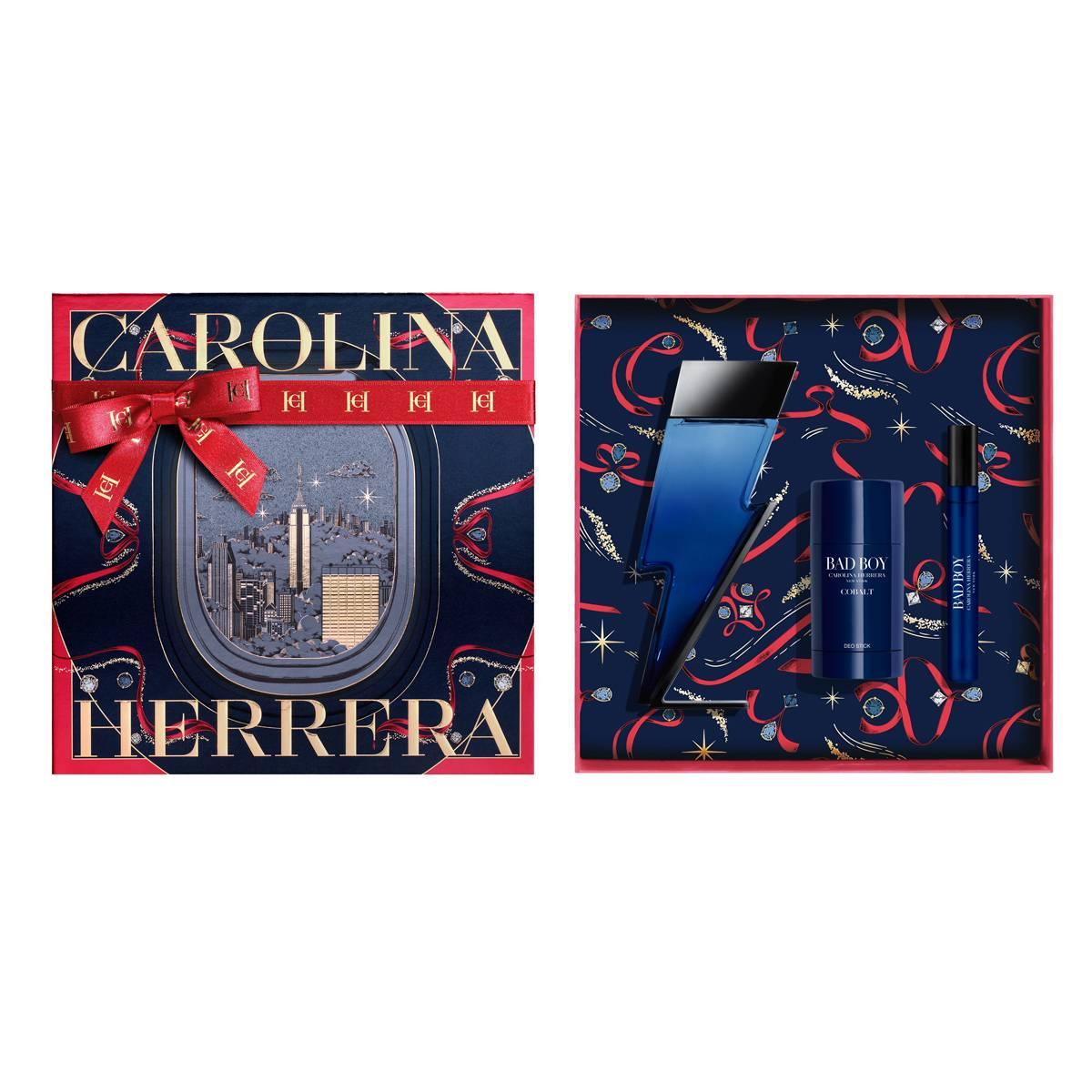 Carolina Herrera Bad Boy Cobalt Eau de Parfum 3pc. Gift Set