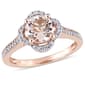 Gemstone Classics(tm) 1 1/6ctw. Morganite Engagement Ring - image 1