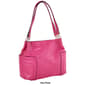 DS Fashion NY Double Handle Hobo Side Pockets - image 2